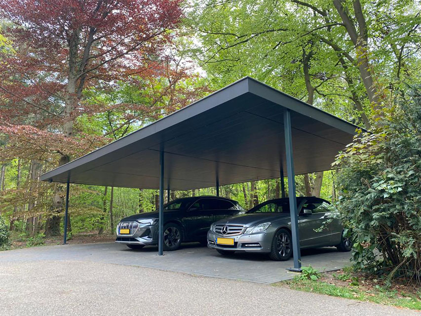 nieuwbouw carport meta projects