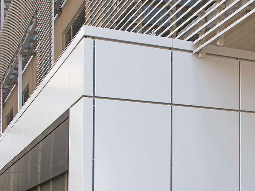 voorbeeld uit Pinterest aluminiumcomposiet cassettes gevelbekleding meta projects